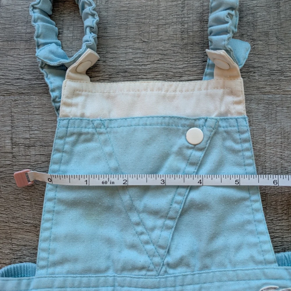 Vintage 80's Izod Lacoste Baby Overalls Jumper Unisex Size 4